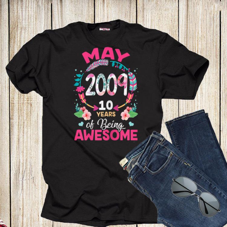 May 2009 10 years of being awesome shirt