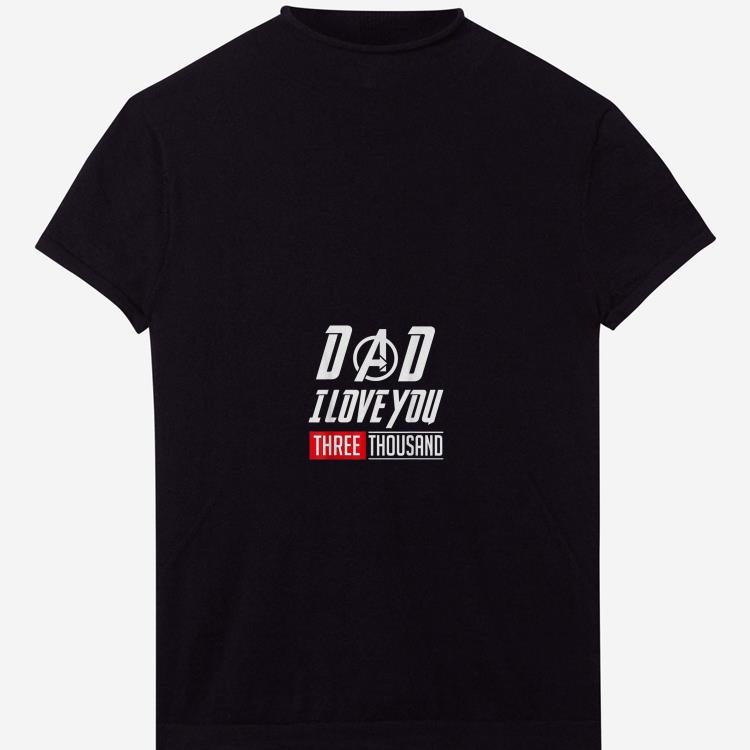 Official Dad I Love You Three Thousand Daughter and father Shirt