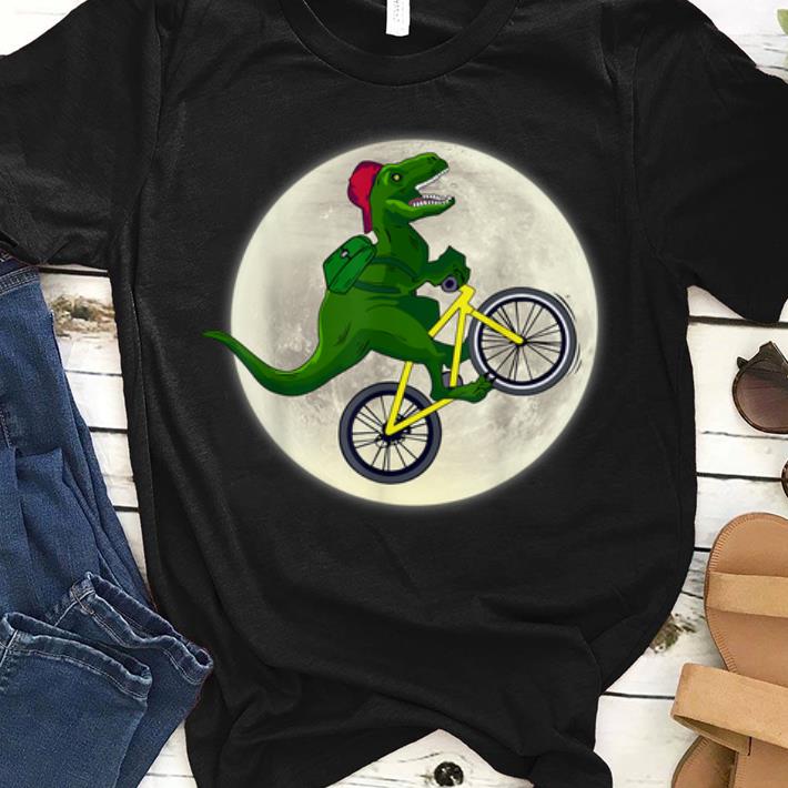 Official Dinosaurs Ride Bicycles on the Moon shirt