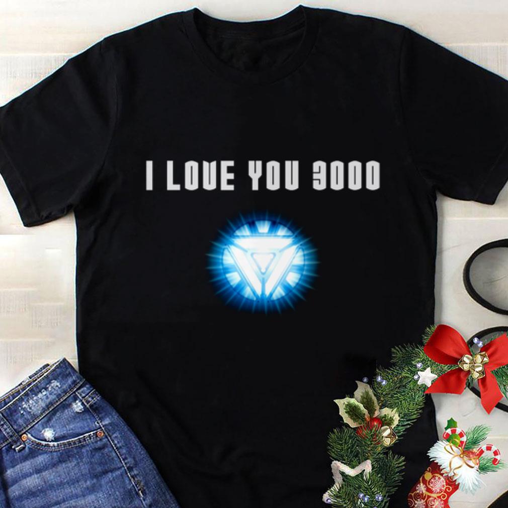 Original I Love You 3000 Marvel End game Tonny Stark shirt