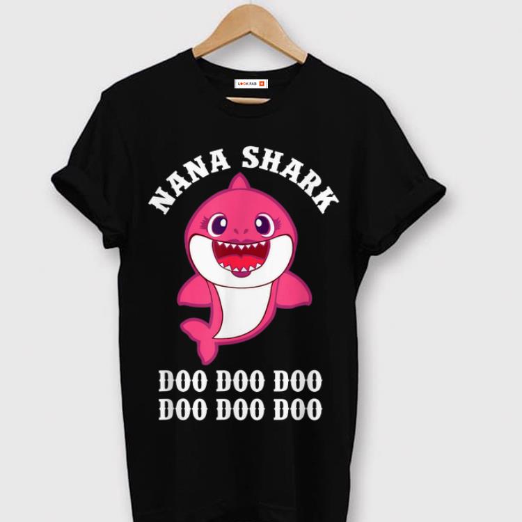 Original Nana Shark Doo Doo Baby Daddy Shirt