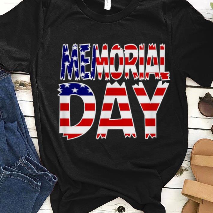 Premium America Memorial Day America Flag Shirt