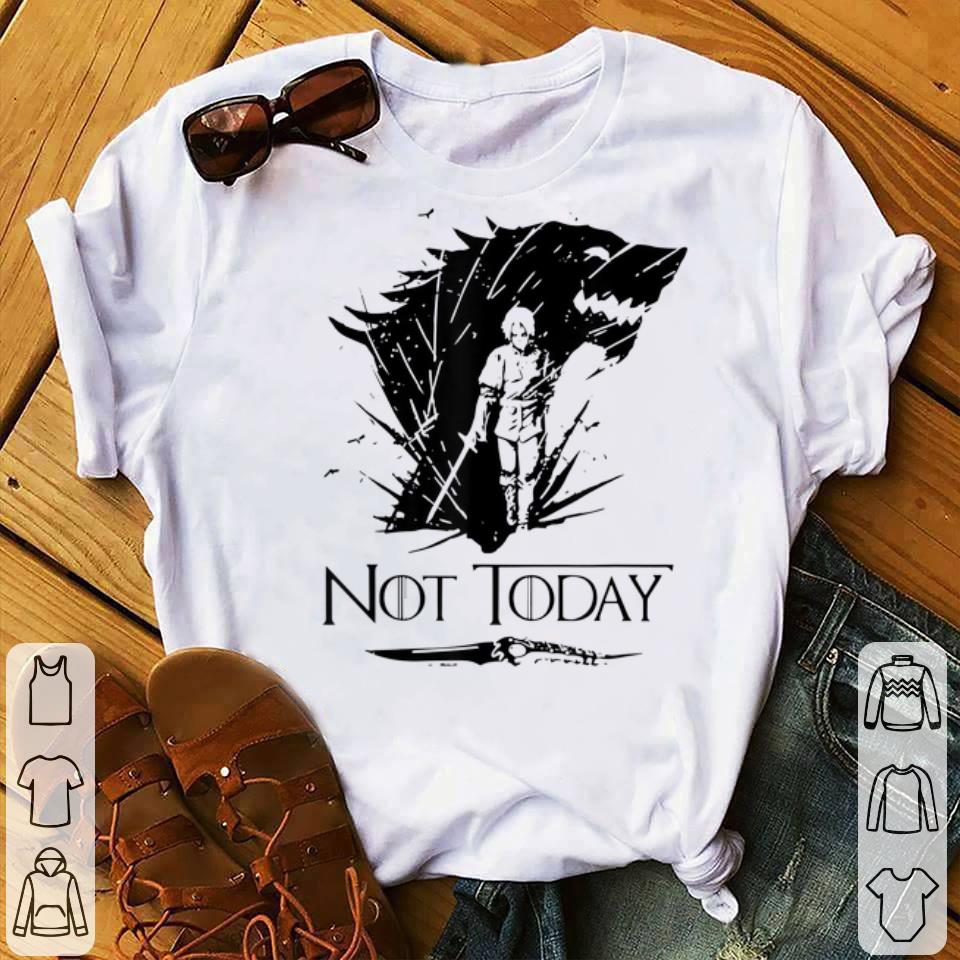 Premium Arya Stark Not Today Game Of Thrones Catspaw blade shirt