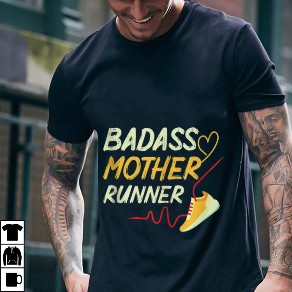 Premium Badass Mother Runner Mama day shirt 1 Premium Badass Mother Runner Mama day shirt 2