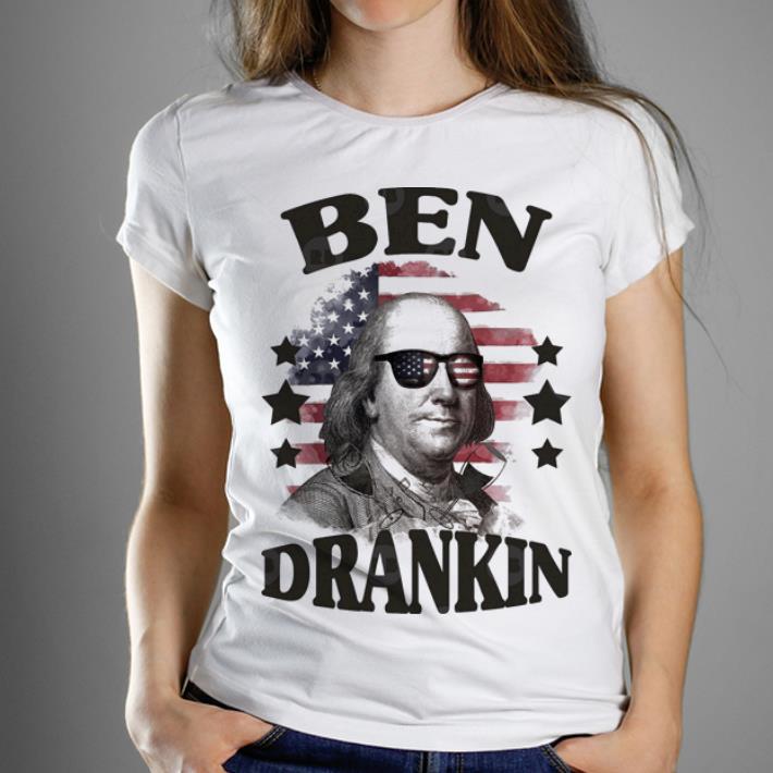 Premium Ben Drankin America Flag America Independence Day Shirt