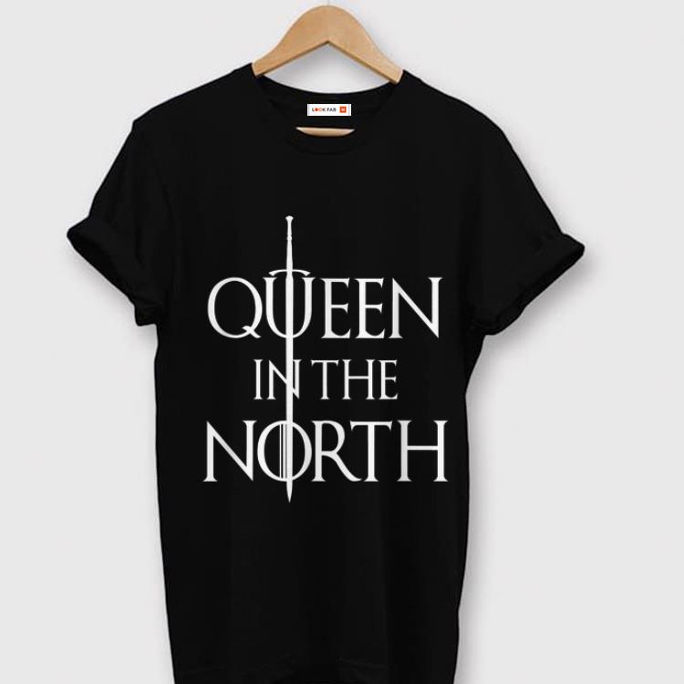 Premium Women Queen In The North sword john snow Game Of Thrones Shirt