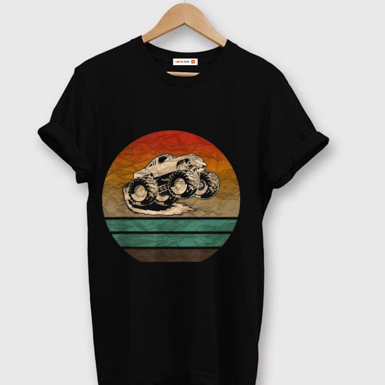 The best Vintage Monster Truck Racing USA shirt