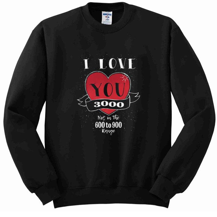 Top Endgame not in the 600 to 900 I love you 3000 shirt