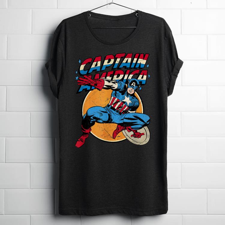 Top Marvel Captain America Avengers Shield shirt