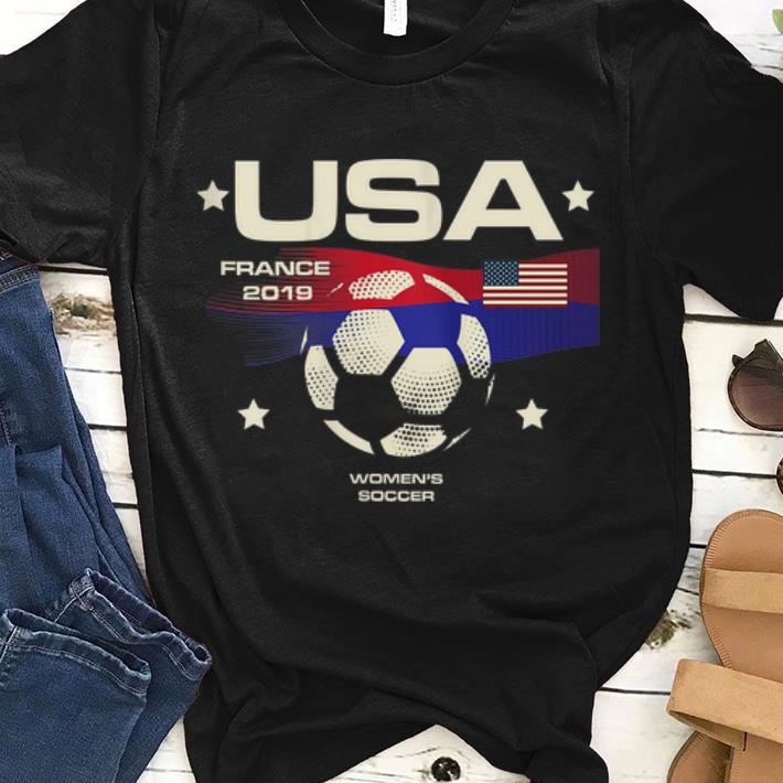 USA Women's Soccer 2019 World Championship France shirt