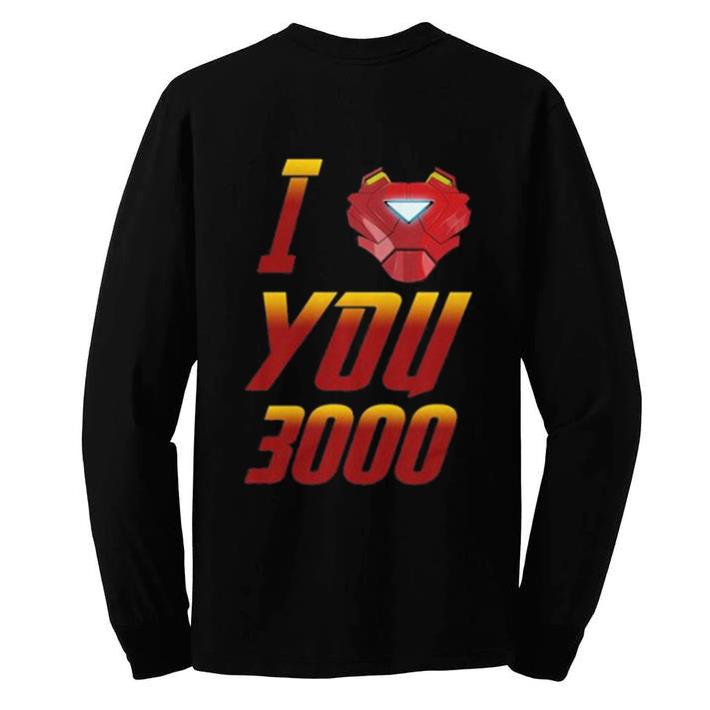 Awesome I love you 3000 Avengers Endgame Iron Man Tony Stark shirt