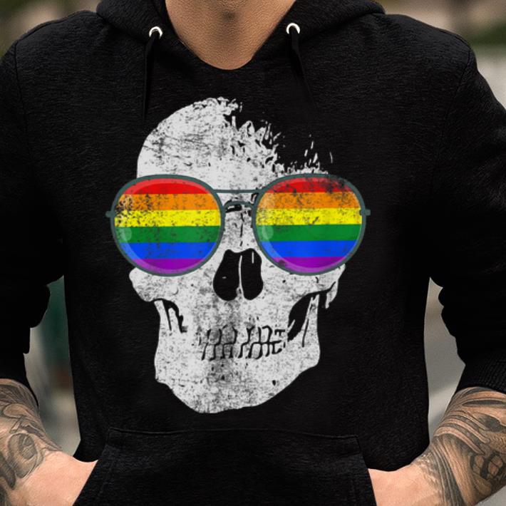 Awesome Skull Crossbones Pride Equality LGBT World Pride shirt