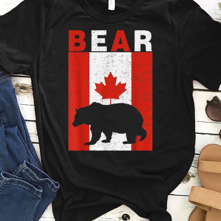 Bear Bear Canadian Flag 1st July sjirt