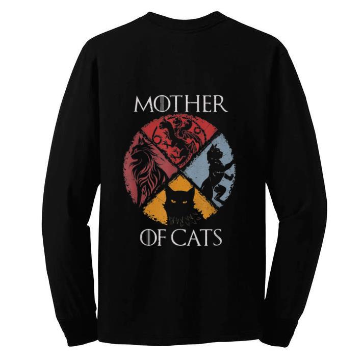 Funny Mother Of Cat Vintage Game Of Thrones shirt