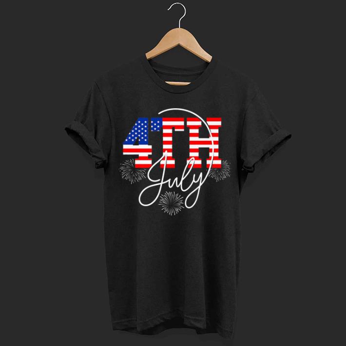 Happy 4 July Great Family Gift American Flag shirt