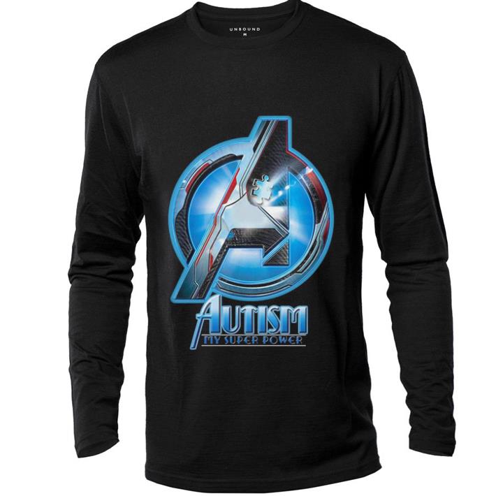 Hot Avenger Autism my super power shirt 5 Hot Avenger Autism my super power shirt