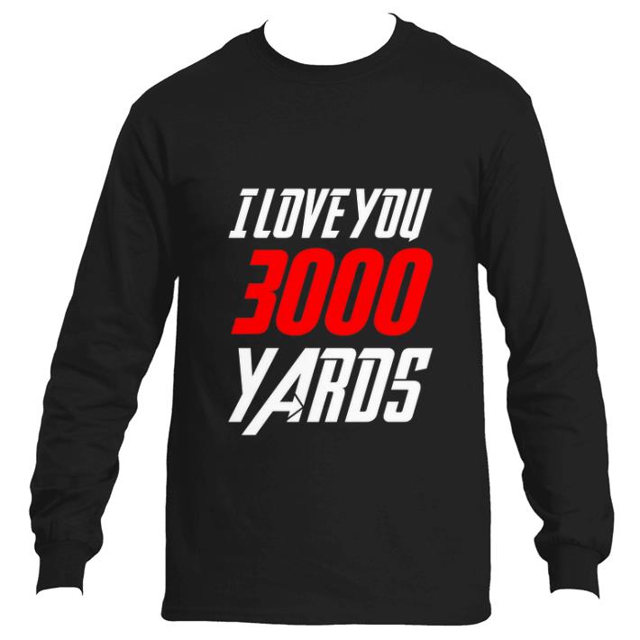 Hot Avengers Iron Man I love you 3000 Yaros shirt