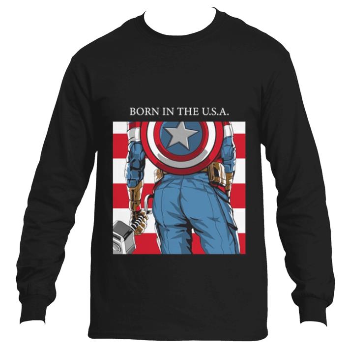 Hot Born In The U.S.A. Captain America’s Ass Standard shirt