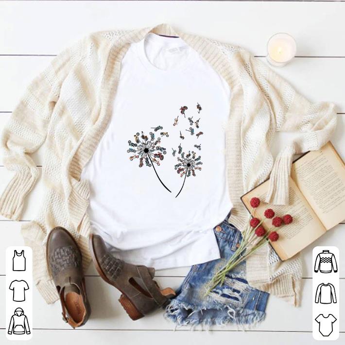 Hot Dandelion of motorcycle shirt