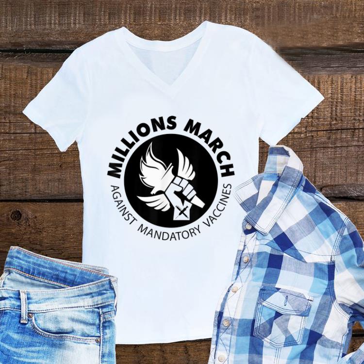 Hot Millions March Against Mandatory Vaccines shirt