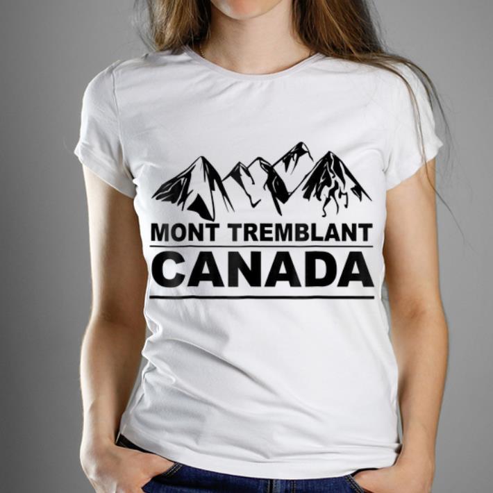 Hot Mont Tremblant Canada Camping Canadian Patriotic shirt