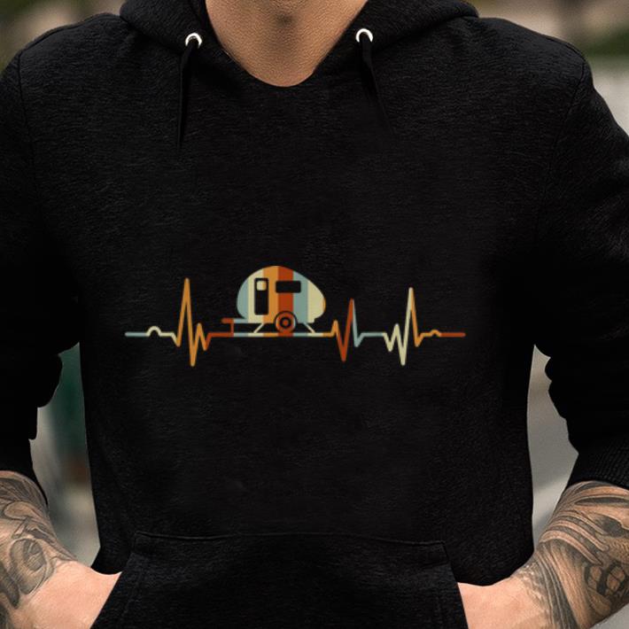 Hot Vintage Camper Heartbeat-funny Happy Camper shirt 5 Hot Vintage Camper Heartbeat-funny Happy Camper shirt
