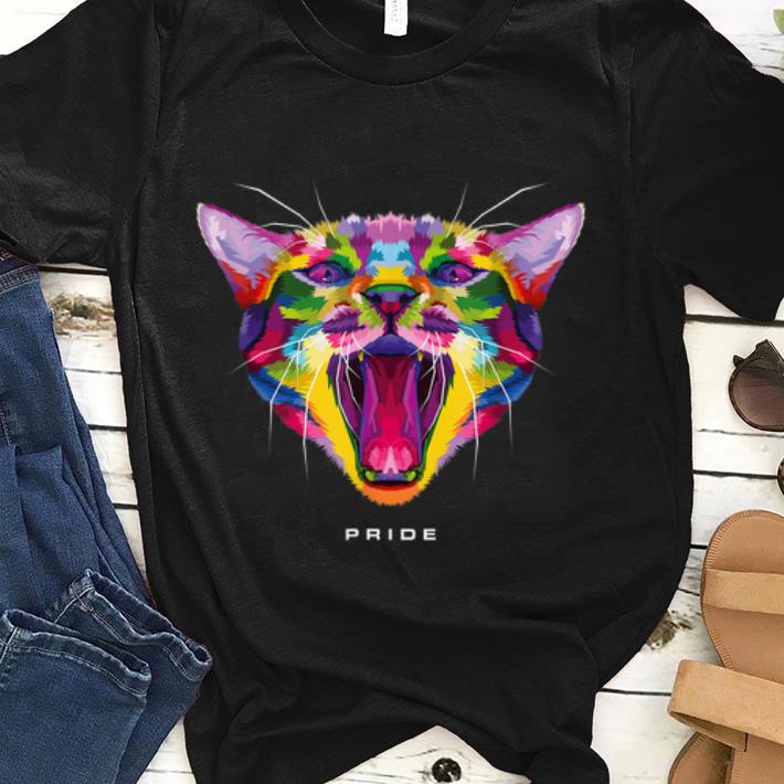 LGBT NYC World Pride 2019 Rainbow Cat shirt