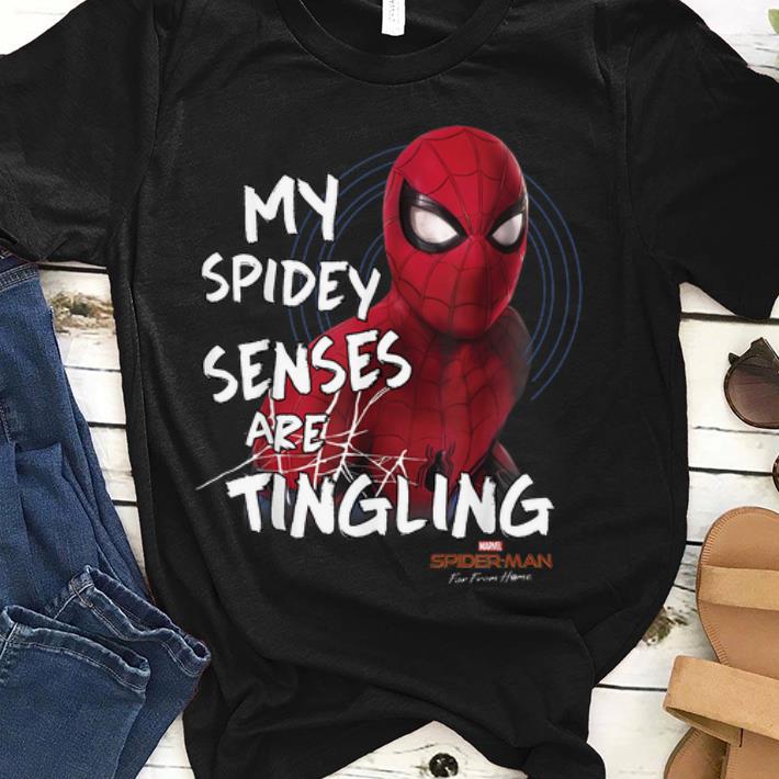 Marvel Spider-man Far From Home My Senses Are Tingling shirt