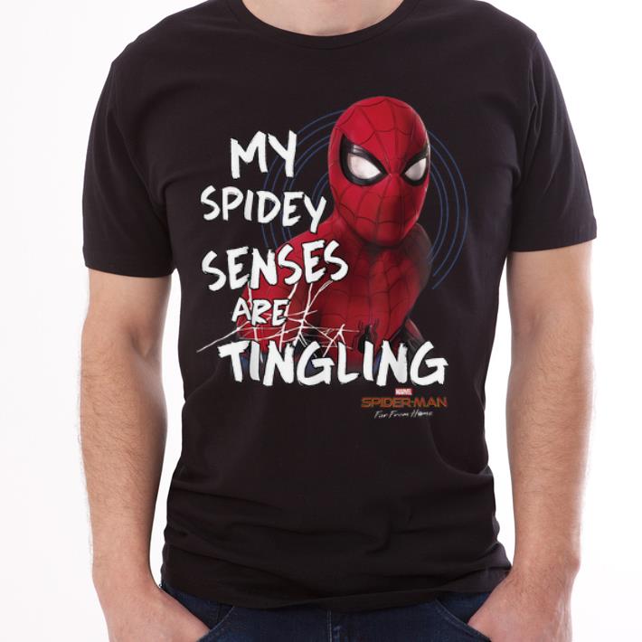 Marvel Spider-man Far From Home My Senses Are Tingling shirt, hoodie ...