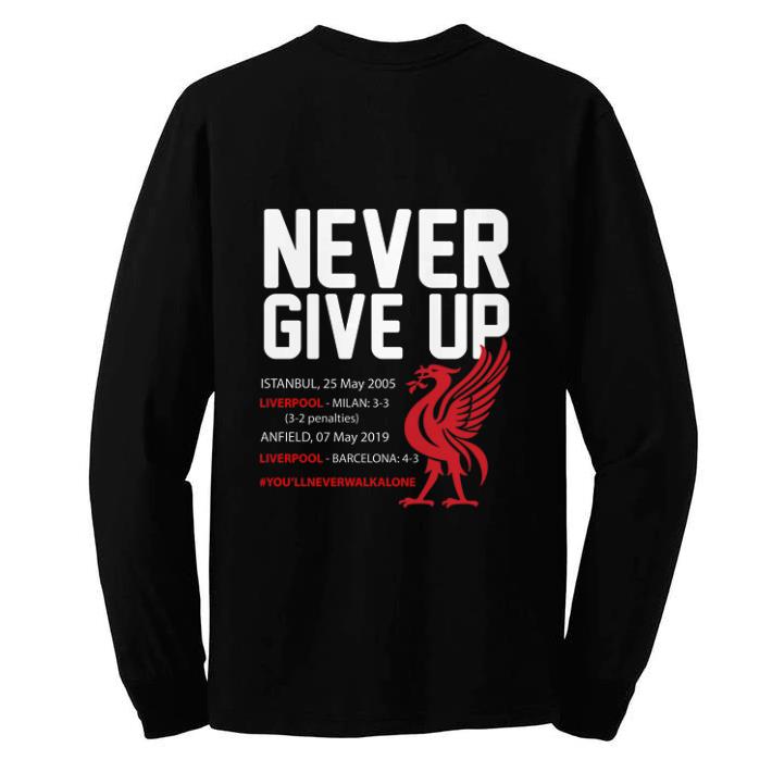 Nice Never Give Up #you’llneverwalkalone FC Liverpool shirt