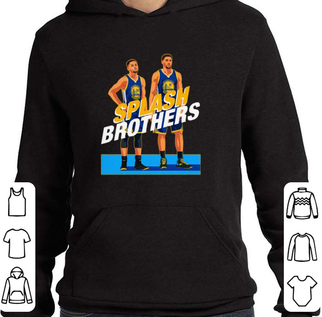 Nice Splash Brothers Stephen Curry Klay Thompson Golden State Warriors shirt