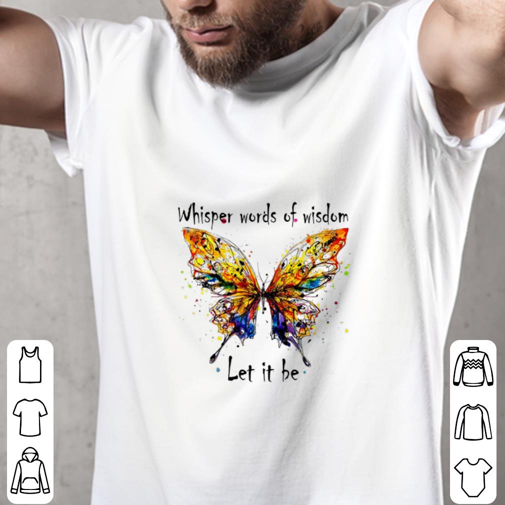 Targa In Metallo Divertente Con Scritta 'Whisper Words Of Wisdom Let It Be' – Decorazione Retrò 20x30 Cm Per Casa, Bar E Ufficio