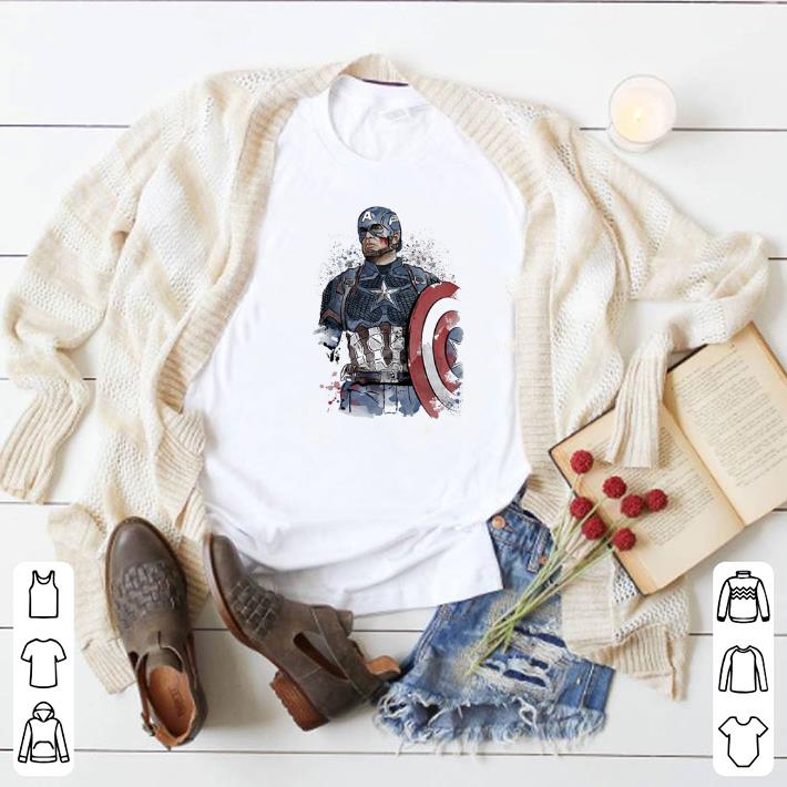 Official Captain America watercolor shirt