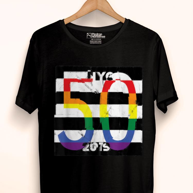 Official Gay Pride Riots 50th Anniversary NYC LGBTQ Rights shirt