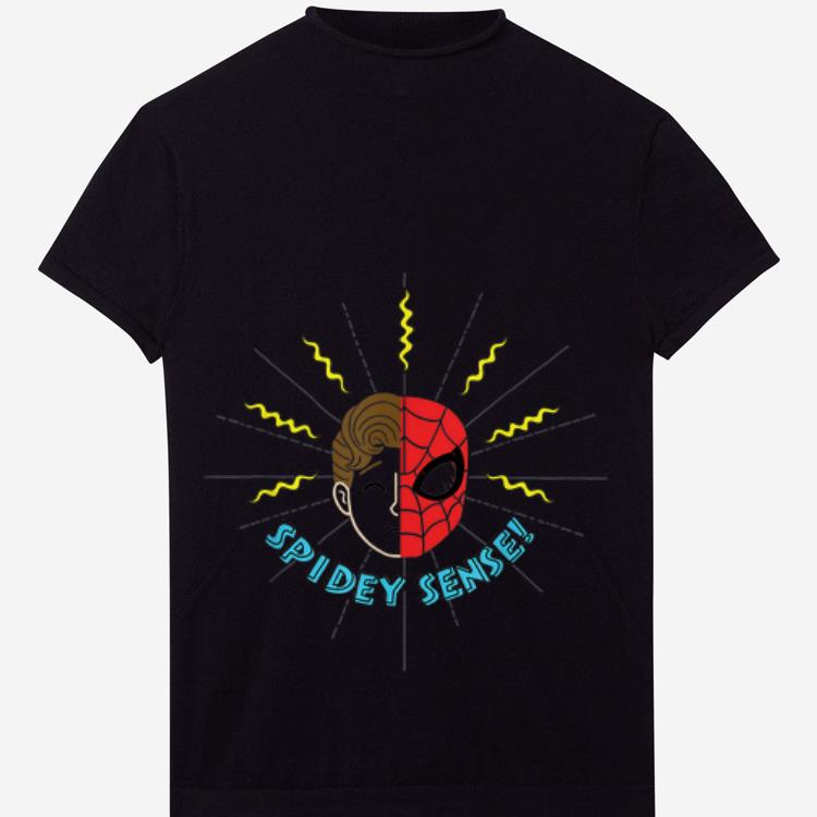 Official Marvel Spider-man Far From Home Spidey Sense Doodle Shirt