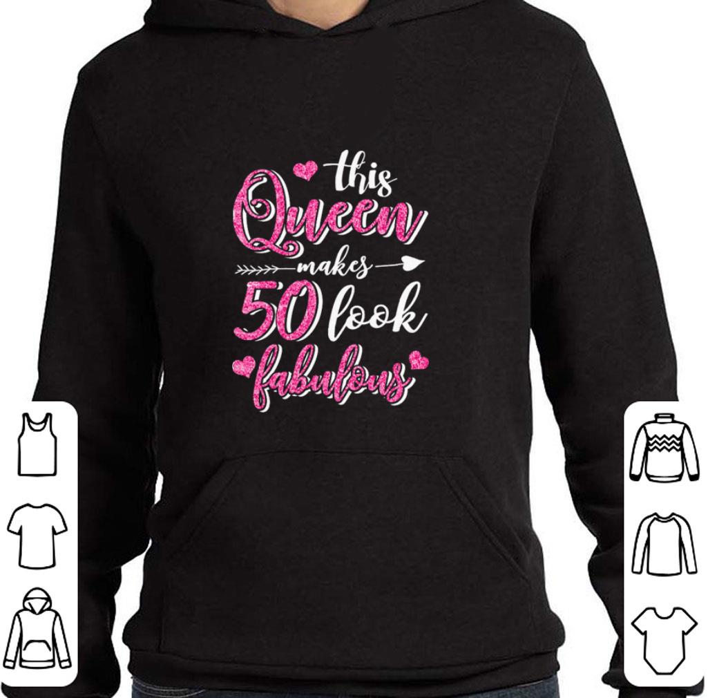 Official This queen makes 50 look fabulous shirt 5 Official This queen makes 50 look fabulous shirt