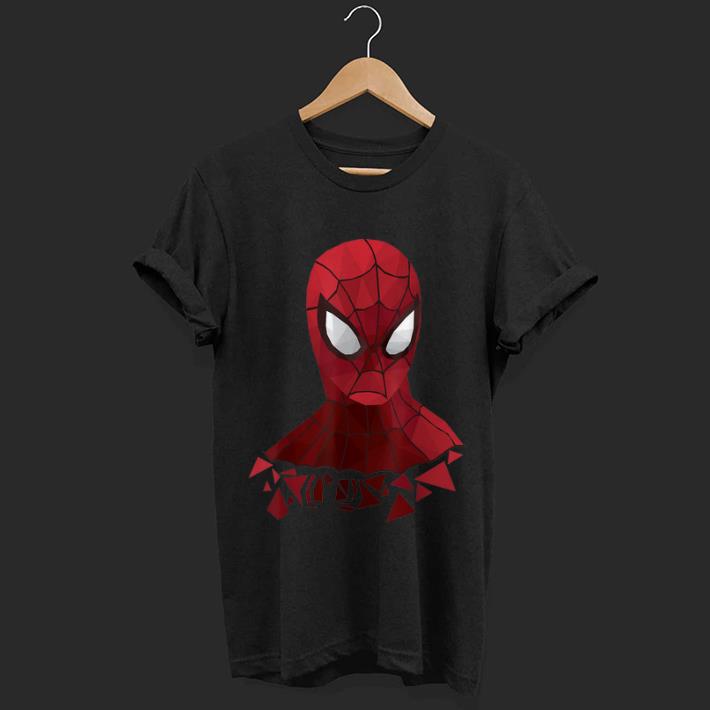 Original Marvel Spider-man Geometric Prism Profile Shot Shirt