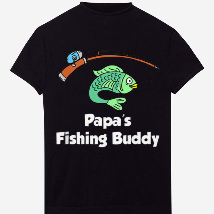 Papa's Fishing buddy Father Day shirt