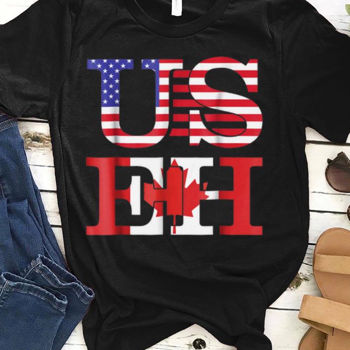 Premium American Canadian Flags Independence Day Patriotic shirt