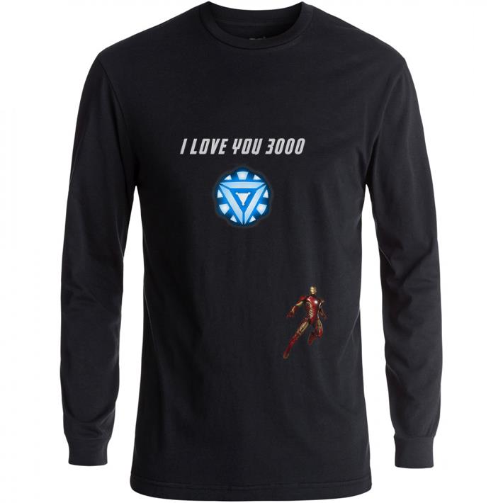 Premium Iron man Arc reactor I Love You 3000 End game Marvel shirt 5 Premium Iron man Arc reactor I Love You 3000 End game Marvel shirt