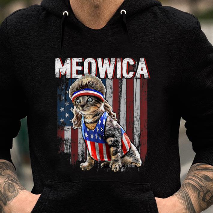 Premium Meowica Cat Mullet American Flag Patriotic 4th Of July Shirt 1 Premium Meowica Cat Mullet American Flag Patriotic 4th Of July Shirt 2