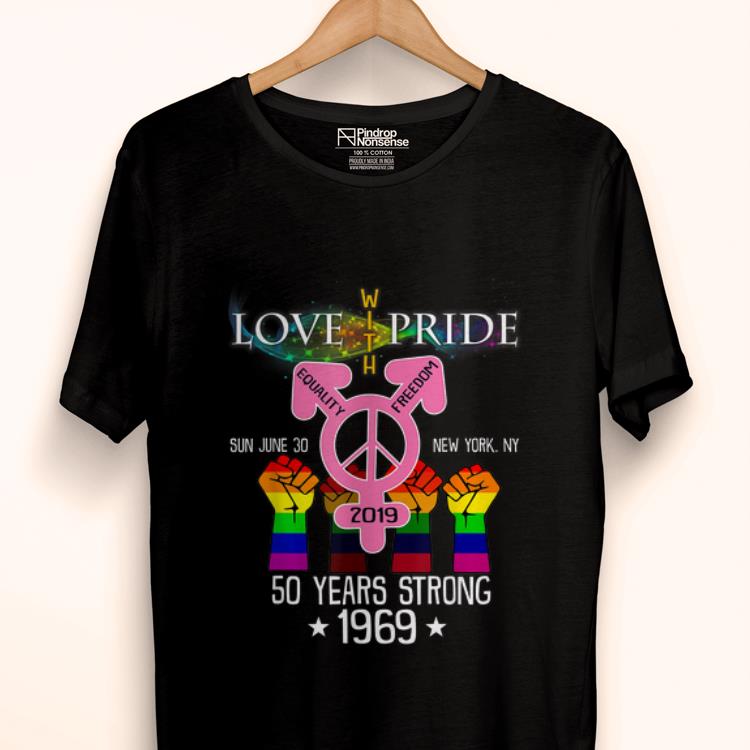 Premium NYC Gay Pride Parade Anniversary - 50 Years Strong shirt