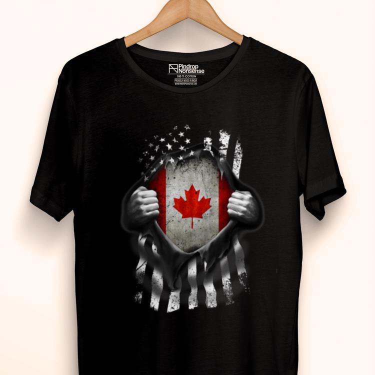 Pretty Canadian American Flag. Canada National Flag shirt