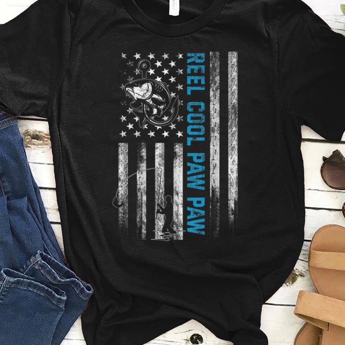 Reel Cool Pawpaw American Flag Fisherman