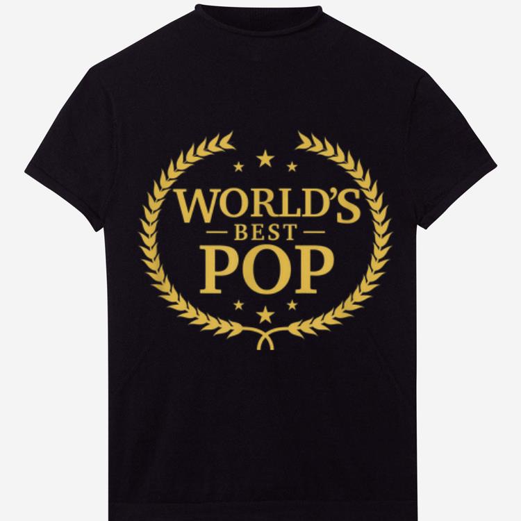 World's Best Pop Father Day shirt