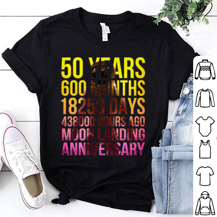 Awesome 50th Anniversary Moon Landing Apollo 11 Giant Leap shirt