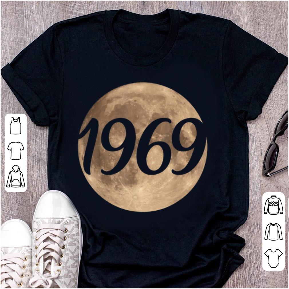 Awesome 50th Anniversary Of The First Moon Landing 1969 2019 shirt