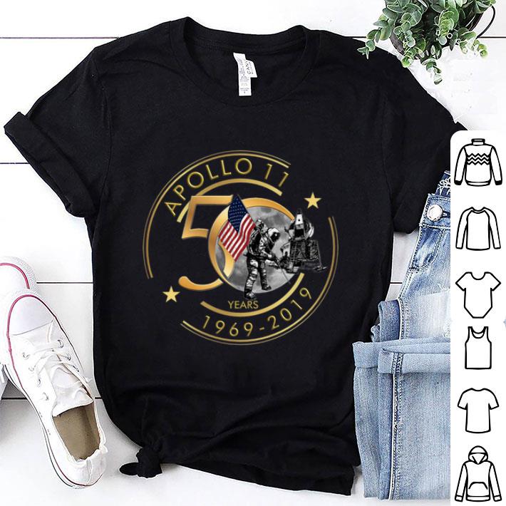 Awesome Apollo 11 50th Anniversary Moon Landing 1969 2019 Giant Leap shirt