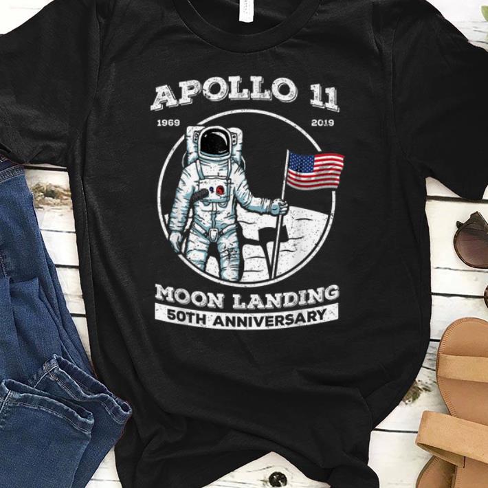 Awesome Apollo 11 50th Anniversary Moon Landing 1969 2019 shirt