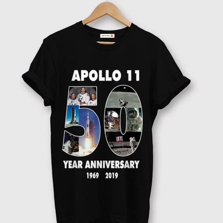 Awesome Apollo 11 50th Anniversary Moon Landing in Pictures Space shirt
